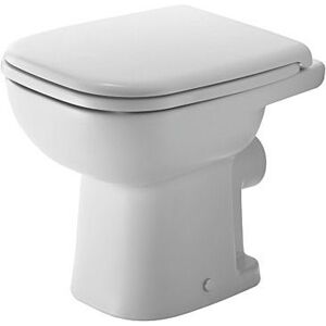 Duravit D-Code stand washdown WC 2108090000 sortie horizontale, blanc