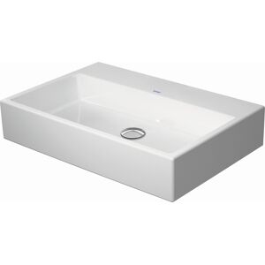 Duravit Vero Air lavabo pour meuble 23507000701 70 x 47 cm, blanc WonderGliss, sans trou pour robinet, sans trop-plein, avec banc pour robinet - Publicité