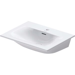 Duravit Viu meuble vasque 2344630000 63x49cm, blanc, avec trou pour robinet 2000 , avec trop-plein, avec plateforme pour robinet - Publicité