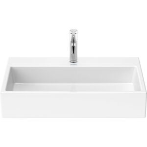 Duravit Vero Air vasque pour meuble 23507000411 70 x 47 cm, blanc WonderGliss, avec trou pour robinet, sans trop-plein, avec banc pour robinet - Publicité