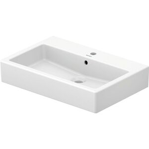 Duravit Vero lavabo 04547000271 70 x 47 cm, avec trou pour robinet, blanc, wondergliss - Publicité