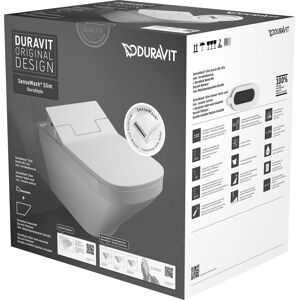 Duravit DuraStyle set WC lavant 631001002004300 blanc, sans WC douche SensoWash slim WC siege