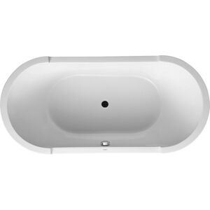 Duravit Oval baignoire Starck , 190x90cm blanc, a poser, avec tablier et cadre