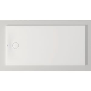 Duravit Receveur de douche rectangulaire Tempano 720207000000001 160 x 80 x 5 cm, au ras du sol, antiderapant, blanc