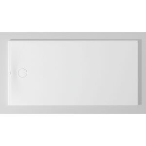 Duravit Receveur de douche rectangulaire Tempano 720213000000001 180 x 90 x 5,5 cm, au ras du sol, antiderapant, blanc