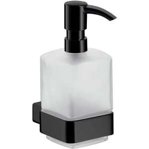 Emco Loft distributeur de savon 052113301 noir, modèle en verre cristal satiné - Publicité