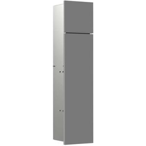 Emco Asis Pure module WC encastre 975551500 170x730mm, charniere a gauche, gris diamant