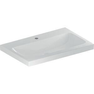 Geberit iCon light vasque 501835005 70x48cm, trou robinet central, sans trop-plein, blanc - Publicité
