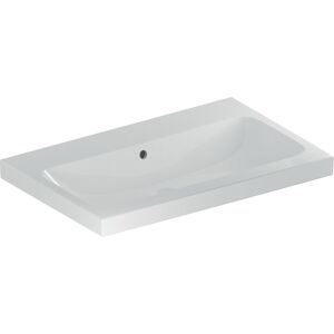 Geberit iCon lavabo 501848003 70x48cm, sans trou de coulée, avec trop - plein, pour plan de travail, blanc - Publicité