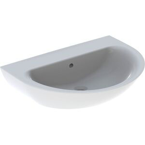 Geberit Renova lavabo 500667011 70 x 52 cm, blanc, sans trou pour robinetterie, avec trop-plein - Publicité