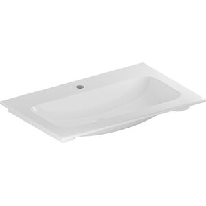 Geberit iCon light lavabo pour meuble 501844001 avec trou pour robinetterie, sans trop-plein, blanc - Publicité