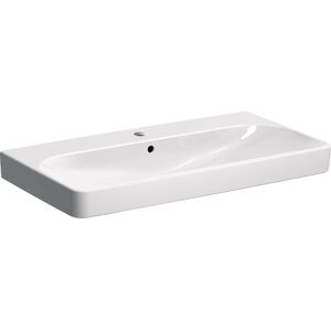 Geberit Smyle Square lavabo 500251011 blanc, 90x48cm, avec trou pour robinetterie et trop-plein - Publicité
