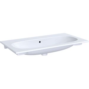 Geberit Acanto Slim vasque 500643012 blanc, 90 x 48 cm, sans trou pour robinetterie - Publicité