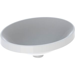 Geberit VariForm le bassin 500711012 blanc, 50x40cm, sans trou de coulée, trop - plein, de forme ovale - Publicité