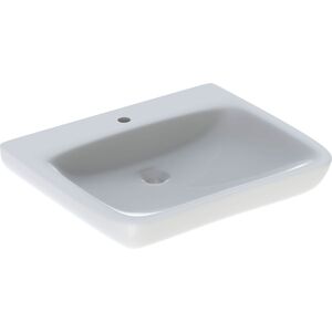 Geberit Renova Comfort Select lavabo 258567000 65x55cm, blanc, sans trop-plein, accessible en fauteuil roulant