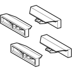 Geberit finition de profil CleanLine20 set 243316001 (4 pcs.)