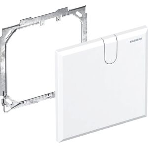 Geberit plaque de recouvrement 116425111 blanc, pour mitigeur de lavabo avec boîtier de fonction UP, plastique - Publicité