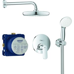 Grohe Eurosmart Cosmopolitan système de douche 25219001  avec thermostat encastré, chrome - Publicité