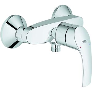 Grohe Eurosmart Nouveau mitigeur douche 33555002 chrome, montage mural apparent, clapet anti-retour