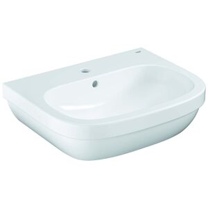Grohe Euro Ceramique de salle de bain lavabo 39335000 60cm, blanc alpin, 2000 trou robinetterie avec trop-plein