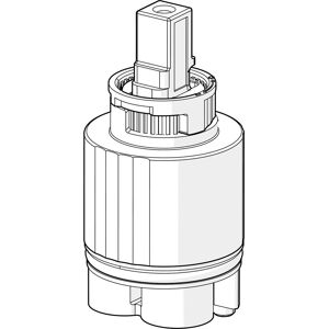 Cartouche de commande Hansa 3,5 Hansaeco Top 59913953 en position mediane eau froide