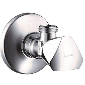 Hansgrohe vanne à angle E 13902000 2000 / 2 x 3/8 ", raccord à compression 10 mm, 2000 - Publicité