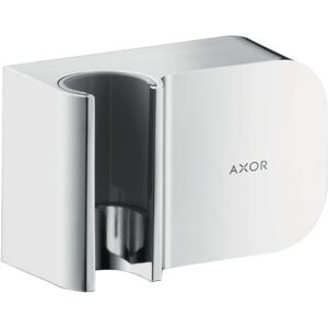 Hansgrohe Axor One Porter unite 45723800 G 1/2, fonction de maintien de douche integree, aspect acier inoxydable