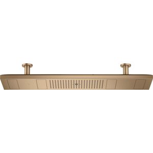 Hansgrohe Axor ShowerHeaven douche de tête 10629140 1200x300mm, avec éclairage 5000 K, bronze brossé