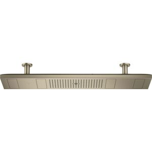 Hansgrohe Axor ShowerHeaven douche de tête 10629820 1200x300mm, avec éclairage 5000 K, nickel brossé