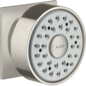 Hansgrohe Axor douche latérale 28469800 rosace carrée, pivotante , 1jet, aspect acier inoxydable - Publicité