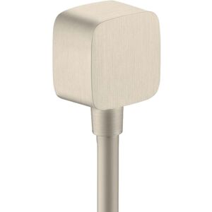 Hansgrohe Axor raccord de tuyau 36731820 avec clapet anti-retour, nickel brosse