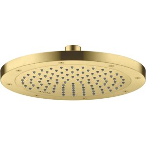 Hansgrohe douche de tête Axor 35380950 montage au plafond ou au mur, 245 mm, 1jet, laiton brossé - Publicité