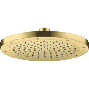 Hansgrohe douche de tête Axor 35389950 montage au plafond ou au mur, 245 mm, 1jet, laiton brossé - Publicité