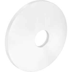 Hansgrohe rosace d'extension 13611700 d= 90mm, en métal, blanc mat