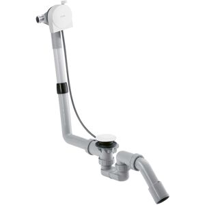 Hansgrohe Exafill set complet 58307700 bec de bain, set de vidage et trop-plein, blanc mat - Publicité