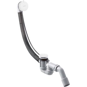 Hansgrohe Flexaplus set complet 58316700 set de vidage et trop-plein, blanc mat - Publicité