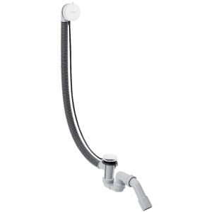 Hansgrohe Flexaplus set complet 58318700 set de vidage et trop-plein, blanc mat - Publicité