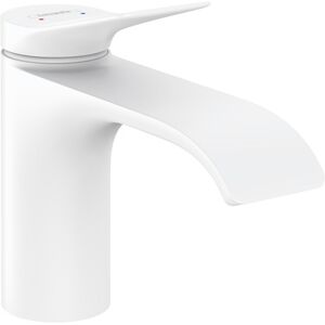 Hansgrohe Vivenis 80 mitigeur lavabo 75012700 sans garniture de vidange , blanc mat