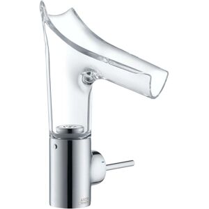 Hansgrohe Axor Starck V 140 mitigeur lavabo 12112000, chrome, bec verre, Joystick