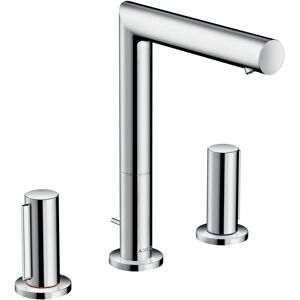 Hansgrohe Axor Uno 3 trous 45133000 chrome, sans poignee, avec garniture d'ecoulement