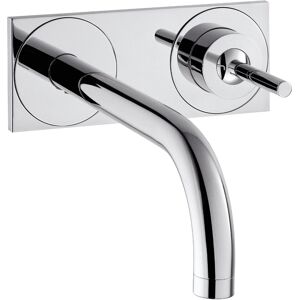 Hansgrohe Axor Uno mural lavabo match0 38112000, avec plaque, saillie 165mm, chrome - Publicité