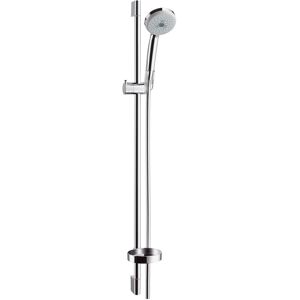 Hansgrohe set de douche Croma 100 Multi 3jet 27774 000 chromé, avec Croma 100 douche 90 cm Unica C - Publicité