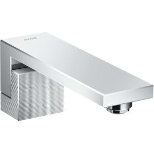 Axor Edge hansgrohe 46411000 chrome, coupe diamant, montage mural, saillie 190 mm