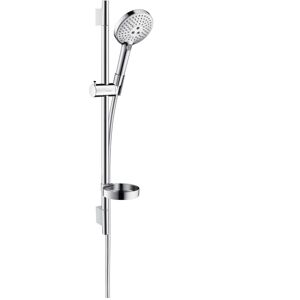 Hansgrohe Raindance Select 26630000 S 120 set de douche, chromé , avec barre de douche Unica 65 cm - Publicité