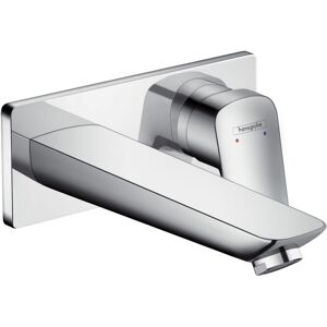 Logis hansgrohe mural pour lavabo 71220000 mitigeur encastré pour lavabo, chrome - Publicité