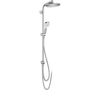 Hansgrohe Reno Crometta S 240 Colonne de douche 27270000 chrome,  1jet, EcoSmart, 9 l/min, Ø 240 mm - Publicité