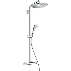 Hansgrohe Croma Select 280 Air Showerpipe 26790000 chromé , 1jet, m bras de douche 400 mm pivotante - Publicité