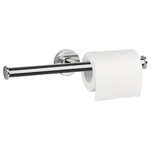 Hansgrohe Logis Support de réserve universel 41717000 laiton, pour 2 rouleaux de papier, chromé - Publicité