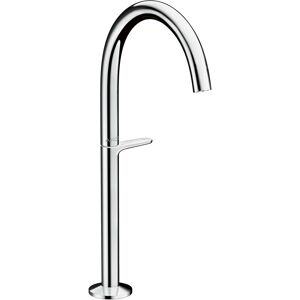 Hansgrohe Axor One mitigeur lavabo 48030000 saillie 165mm, pour lavabos, avec bouton-poussoir garniture de vidange , chrome