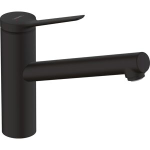 Hansgrohe Zesis robinet de cuisine 74806670 basse pression, 1jet, chauffe-eau ouvert, noir mat - Publicité